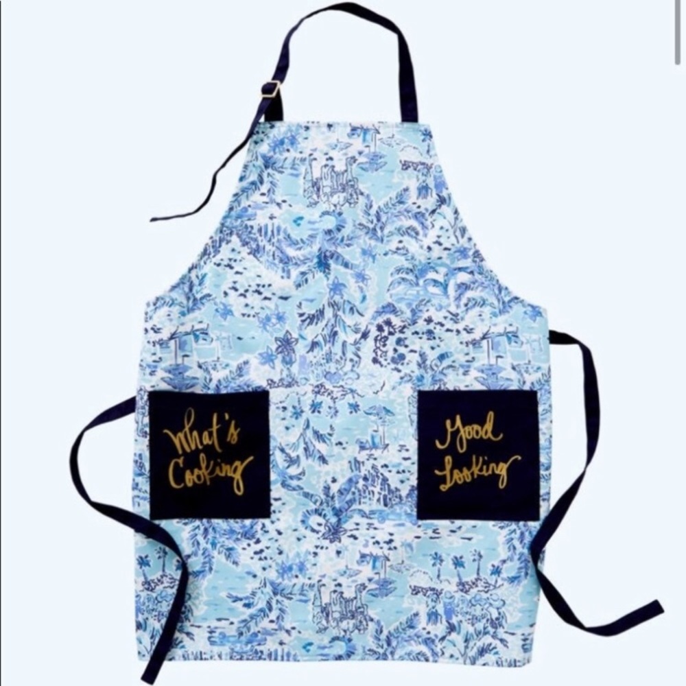Lilly Pulitzer NWOT Blue Apron GWP